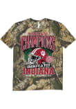 Main image for Indiana Hoosiers Green Something Inked 2025 College Football National Champions Laurels Short Slee..