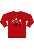 Main image for Toddler Red Maryland Terrapins Team Chant Fear The Turtle Long Sleeve T-Shirt