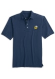 Main image for Mens Michigan Wolverines Navy Blue Johnnie O Coastal Vault Short Sleeve Fashion Polo