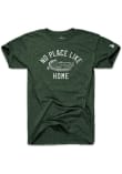 Main image for Michigan State Spartans Green The Mitten State Football Football Spartan Stadium Short Sleeve Fash..