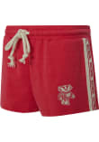Main image for Womens Wisconsin Badgers Red Concepts Sport Birch Shorts