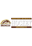 Main image for Brown Western Michigan Broncos 6x2 Hockey Decal