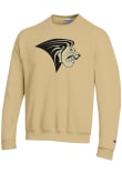 Main image for Champion Lindenwood Lions Mens Gold Primary Logo Powerblend Long Sleeve Crew Sweatshirt