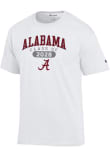Main image for Champion Alabama Crimson Tide White Class of 2028 Jersey Short Sleeve T Shirt