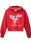 Main image for Womens Red Ohio State Buckeyes Effortless Hooded Sweatshirt