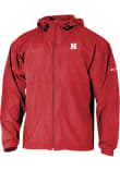Main image for Mens Nebraska Cornhuskers Red Columbia Prodigy Light Weight Jacket