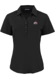 Main image for Womens Ohio State Buckeyes Black Cutter and Buck Forge Eco Polo Short Sleeve Polo Shirt