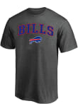 Main image for Buffalo Bills Mens Charcoal Arch Over Big and Tall T-Shirt
