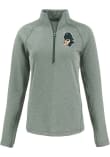 Main image for Womens Michigan State Spartans Green Cutter and Buck Peshastin Qtr Zip