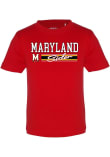Main image for Girls Red Maryland Terrapins Sister Short Sleeve T-Shirt