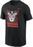 Main image for Houston Cougars Black Nike Football Heritage Mascot Short Sleeve T Shirt