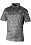 Main image for Mens Oregon Ducks Black Columbia Heat Seal Westside Country Short Sleeve Polo Shirt