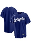 Los Angeles Dodgers Mens Nike Replica ROYAL Alt Jersey - 3924487