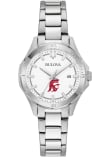 Main image for USC Trojans Bulova Sport Stainless Steel Womens Watch - Silver