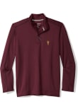 Main image for Mens Arizona State Sun Devils Maroon Tommy Bahama Island Energy Qtr Zip Pullover