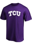 Main image for TCU Horned Frogs Large Logo Big and Tall T-Shirt - Purple