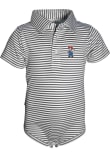 Main image for Baby Charcoal Nebraska Cornhuskers Vintage Short Sleeve One Piece Polo