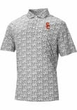 Main image for Mens USC Trojans Grey Columbia Heat Seal Catchy Swing Short Sleeve Polo Shirt