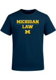 Main image for Toddler Navy Blue Michigan Wolverines Law School Short Sleeve T-Shirt