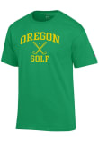 Main image for Oregon Ducks Green Champion Golf Icon Jersey Short Sleeve T Shirt