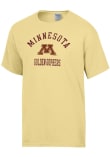 Main image for Minnesota Golden Gophers Gold ComfortWash Arch Garment Dyed Short Sleeve T-Shirt