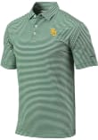Main image for Mens Baylor Bears Green Columbia Heat Seal Omni Wick Club Invite Short Sleeve Polo Shirt