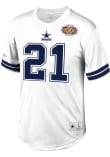Dallas Cowboys Deion Sanders WHITE Mesh Name and Number Throwback