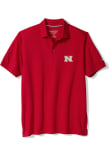 Main image for Mens Nebraska Cornhuskers Red Tommy Bahama Team Captain Short Sleeve Fashion Polo
