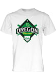 Main image for Oregon Ducks White Blue 84 Big Ten Baseball Short Sleeve T Shirt