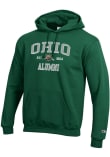 Main image for Mens Ohio Bobcats Green Champion Est Date Alumni Powerblend Hooded Sweatshirt