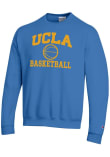 Main image for Mens UCLA Bruins Light Blue Champion Basketball Icon Powerblend Crew Sweatshirt