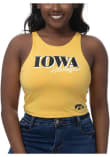 Main image for Womens Gold Iowa Hawkeyes First Down Tank Top