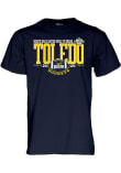 Main image for Toledo Rockets Navy Blue Blue 84 2025 Boca Raton Short Sleeve T Shirt