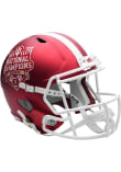 Main image for Crimson Indiana Hoosiers 2025 National Champions Speed Full Size Football Helmet
