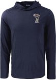 Main image for Mens Arizona Wildcats Navy Blue Cutter and Buck Coastline Golfing Wilbur Lightweight Hooded Sweats..