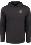 Main image for Mens Michigan Wolverines Black Cutter and Buck Coastline Lightweight Hooded Sweatshirt