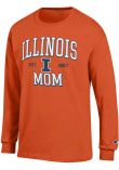 Main image for Mens Illinois Fighting Illini Orange Champion EST Date Mom Jersey Tee