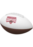 Main image for Indiana Hoosiers White Logo Brands 2025 Big Ten Football Champions Full Size Autograph Football