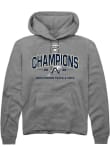 Main image for Mens Akron Zips Grey Heather Summit Sportswear MAC 2026 Men's Indoor Track & Field Champions Hoode..