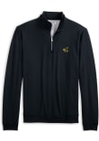 Main image for Mens Iowa Hawkeyes Black Johnnie O Motion Vault Qtr Zip Pullover
