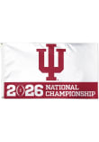 Main image for Crimson Indiana Hoosiers 2026 National Champs Bound 3x5 Silk Screen Grommet Flag