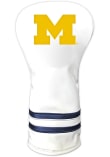 Main image for White Michigan Wolverines Vintage Driver Golf Headcover