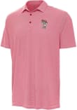 Main image for Mens Nebraska Cornhuskers Red Antigua Twine Short Sleeve Polo Shirt