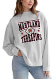 Main image for Womens Grey Maryland Terrapins Nantucket Crew Sweatshirt