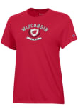 Main image for Wisconsin Badgers Red Champion Alumni Short Sleeve T-Shirt