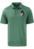 Main image for Mens Michigan State Spartans Black Cutter and Buck Gruff Sparty Coastline Short Sleeve Polo Shirt