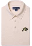Main image for Mens Colorado Buffaloes Oatmeal Mizzen+Main Ashe Short Sleeve Fashion Polo