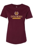 Main image for Central Michigan Chippewas Maroon Summit Sportswear Alumni Short Sleeve T-Shirt