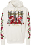 Main image for Mens Indiana Hoosiers Ivory Something Inked 2026 Rose Bowl Head to Head Sleeves Hooded Sweatshirt