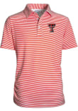 Main image for Youth Red Texas Tech Red Raiders Carson Short Sleeve Polo Shirt